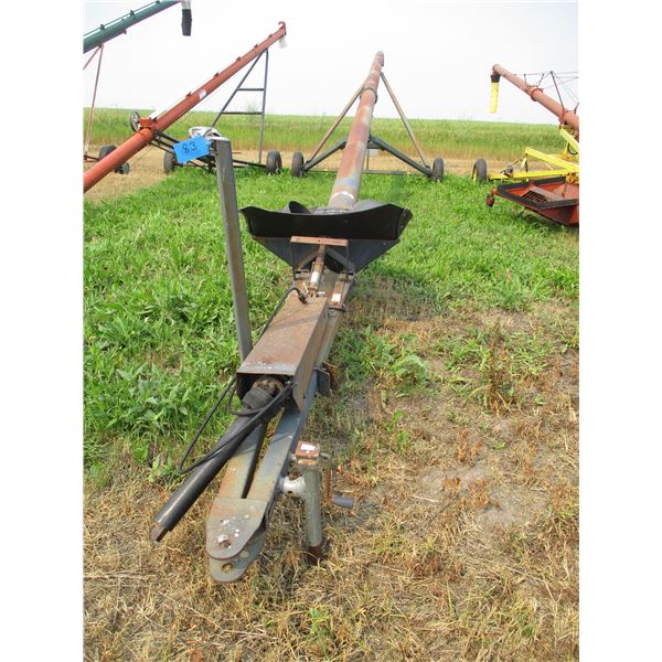Flexi-coil 10-50Auger, PTO Powered, Hydraulic Lift, Mounted Hopper