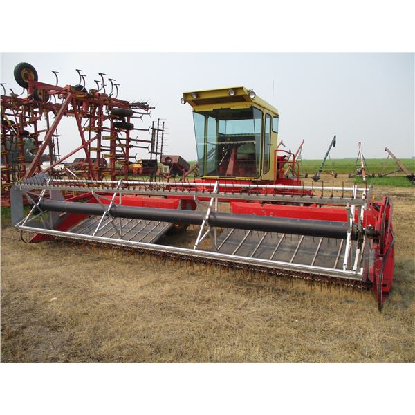 Versatile Hydrostatic Self-Propelled Swather, 20ft - Canvasses, Gasoline 6 Cylinder Engine