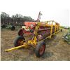 Image 1 : Melroe 204 36ft Press Drill - With Fertilizer Attachment, Home-Built Steerible Transport Trailer