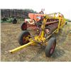 Image 2 : Melroe 204 36ft Press Drill - With Fertilizer Attachment, Home-Built Steerible Transport Trailer