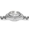 Image 5 : Rolex Ladies Stainless Steel Quickset Silver Index Fluted Bezel Datejust With Ro