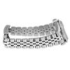 Image 7 : Rolex Ladies Quickset Stainless Steel Silver Index Diamond Bezel Date Watch