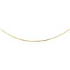 Image 2 : 18 Inch Rounded Snake Chain - 14KT Yellow Gold