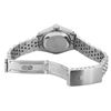 Image 9 : Rolex Ladies Stainless Steel Quickset White Roman Engine Turn Bezel Date Watch W