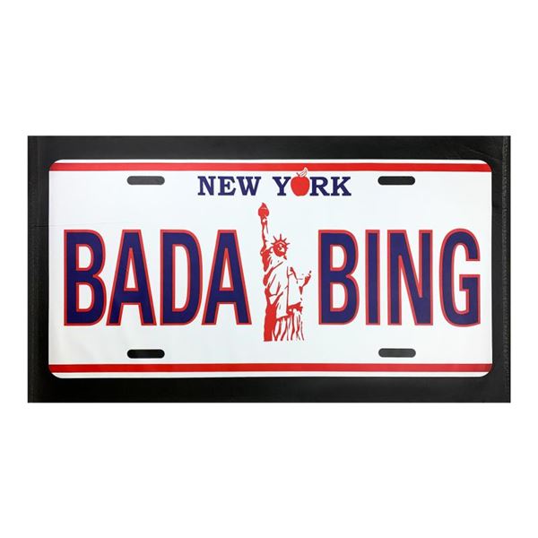 BADA BING by Steve Kaufman (1960-2010)