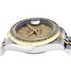 Image 4 : Rolex Ladies Quickset Two Tone Champagne Channel Set Diamond Datejust Wristwatch