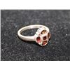 Image 1 : RHODONITE CLUSTER RING SILVER SIZE 8.5