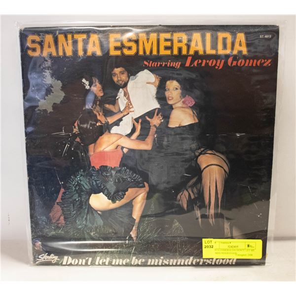 SANTA ESMERALDA DON?T LET ME BE MISUNDERSTOOD