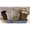 Image 1 : 6 PITCHERS - 2 TUPPERWARE & MORE