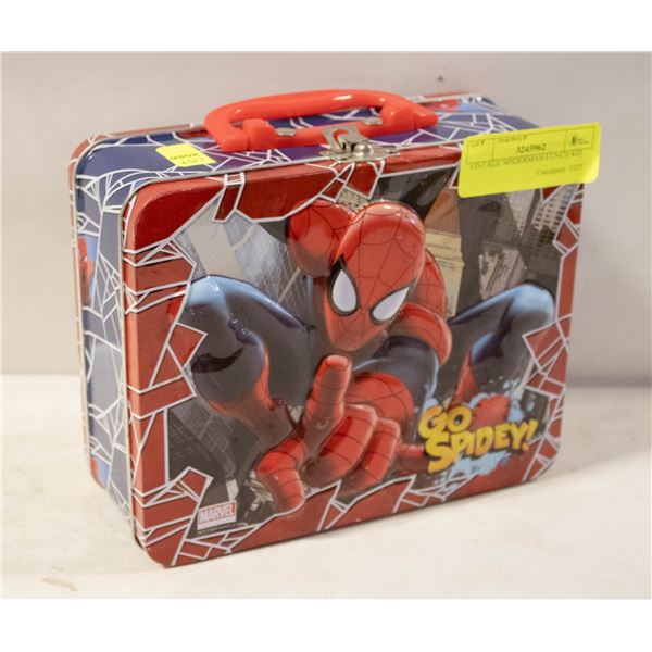 VINTAGE SPIDERMAN LUNCH KIT