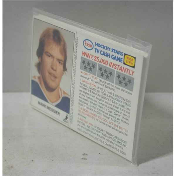 1983-84 ESSO SET - ALL 21 CARDS UNSCRATCHED