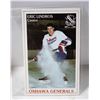 Image 1 : 1989-90 OSHAWA GENERALS POLICE CARD - ERIC LINDROS
