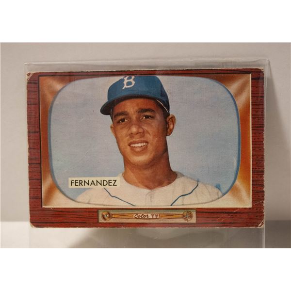 1955 BOWMAN CHICO FERNANDEZ