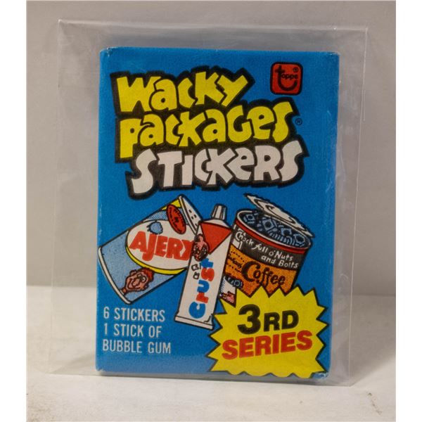 1980 TOPPS WACKY PACKS SEALED WAX PACK