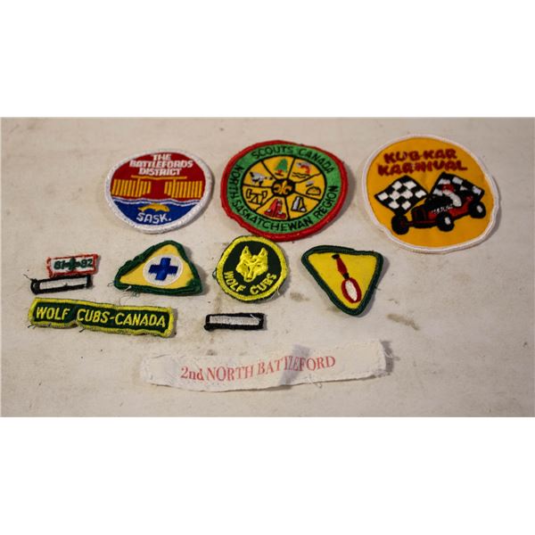 ASSORTED VINTAGE BOY SCOUT BADGES