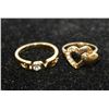 Image 1 : 2 ESTATE RINGS TOGETHER-ESTATE