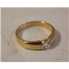 Image 1 : ESTATE SOLITAIRE WEDDING RING-ESTATE