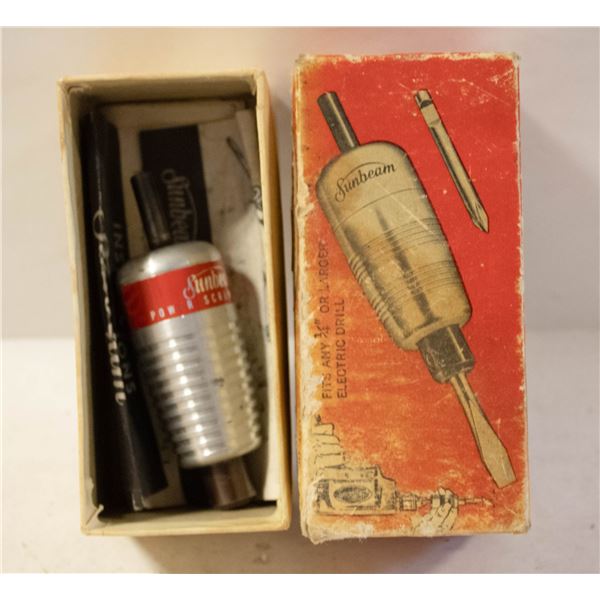 VINTAGE DRILL SCREW DRIVER ADAPTER
