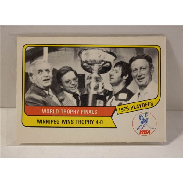 1976-77 O-PEE-CHEE WHA WINNIPEG JETS CHAMPS