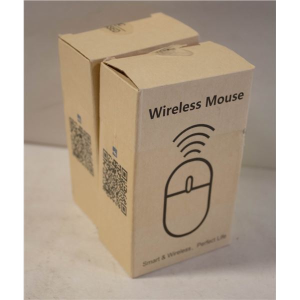 PAIR OF NEW FACTORY SEALED WIRELESS MOUSE