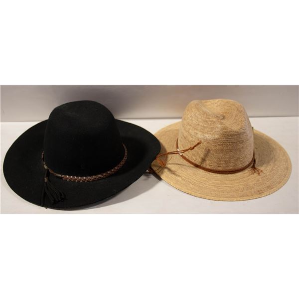 BROOKLYN WILLIAMSBURG 100% WOOL & STRAW COWBOY