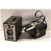 Image 1 : 2 VINTAGE BOX CAMERAS BROWNIE TARGET SIX-16 AND
