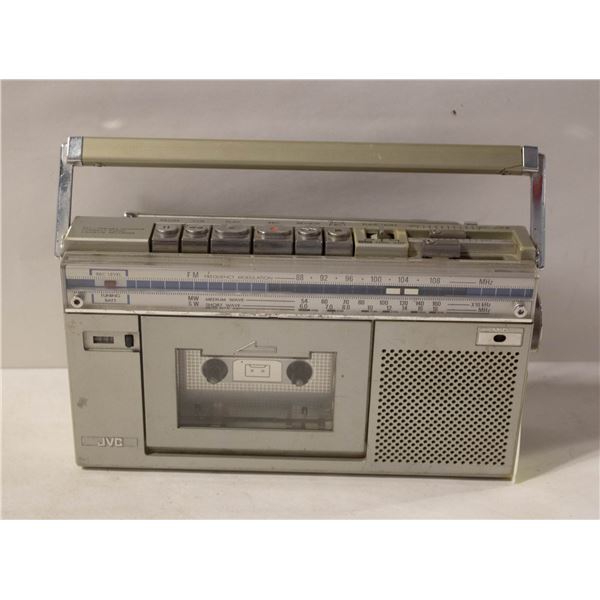 VINTAGE JVC TRANSISTOR RADIO TAPE RECORDER NO
