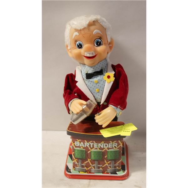 ESTATE 60'S TIN BARTENDER BATTERY OPERATED-ESTATE