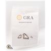 Image 3 : #1103-1.00 CT GRA CERTIFIED ROUND BRILLIANT CUT