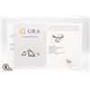 Image 3 : #1096-3.00 CT GRA CERTIFIED ROUND BRILLIANT CUT
