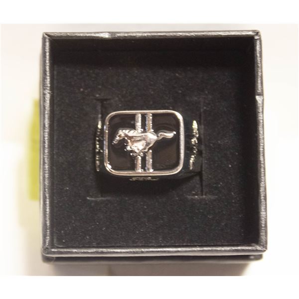 NEW "FORD MUSTANG" RING SIZE 11