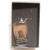 Image 1 : "WHEN THE DEMONS COME" DOG TAG PENDANT WITH CHAI