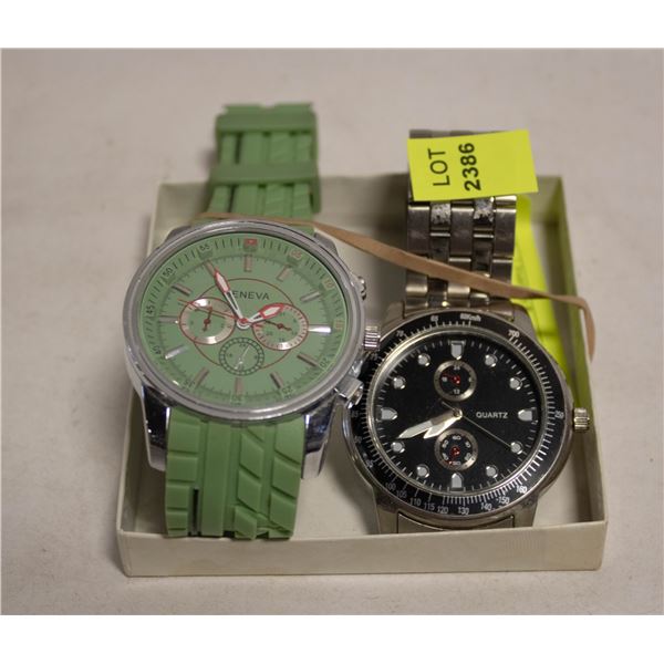 2 QUARTZ WATCHES