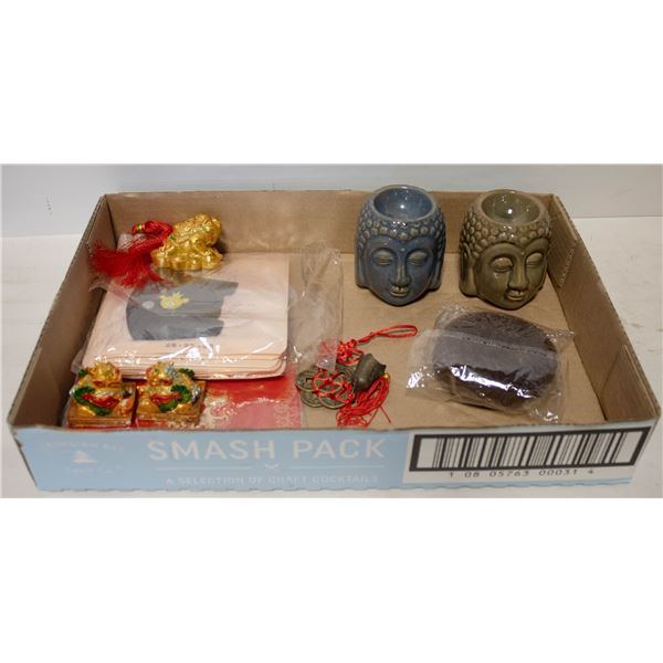 FLAT OF NEW ASIAN THEMED ITEMS