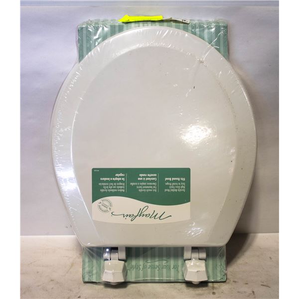 NEW MAYFAIR WOODEN TOILET SEAT