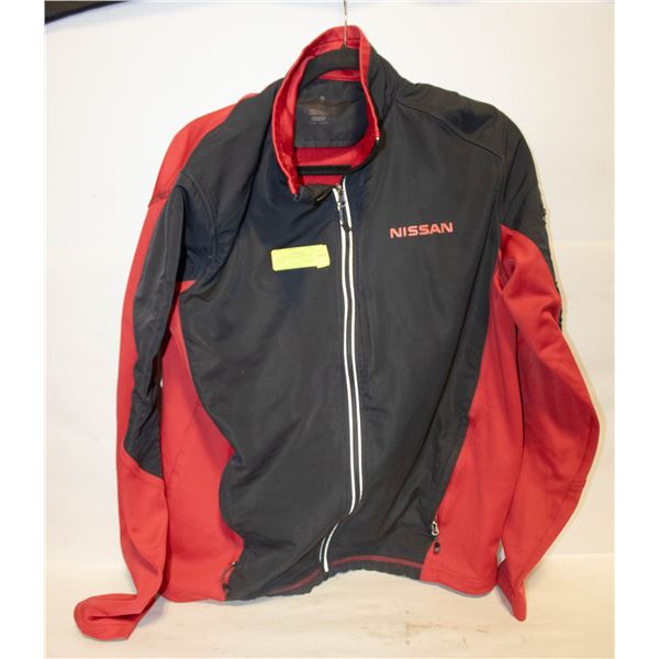 NISSAN FULL ZIP LIGHT COAT LARGE