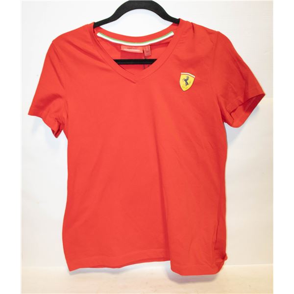 NEW XL FERRARI VNECK TEE