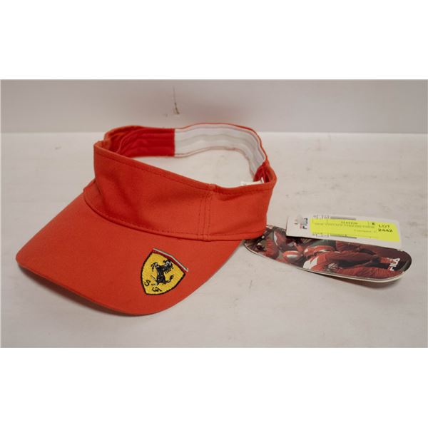 NEW VINTAGE FERRARI VISOR