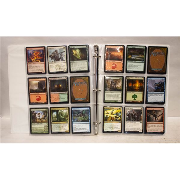 BINDER OF 100+ MTG COLLECTOR CARDS
