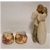 Image 1 : WILLOW TREE PROMISE FIGURINE W/ TWO PORCELAIN