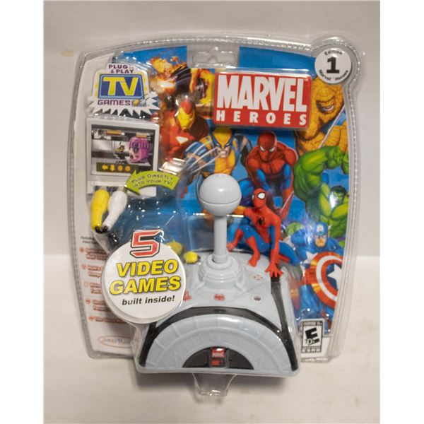 MARVEL HEROES 5 VIDEO GAMES NEW