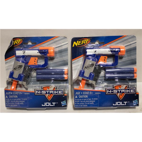 NERF JOLT X2 GUNS NEW