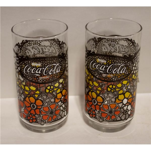 2 VINTAGE 1970S COCA COLA 1970'S CUPS