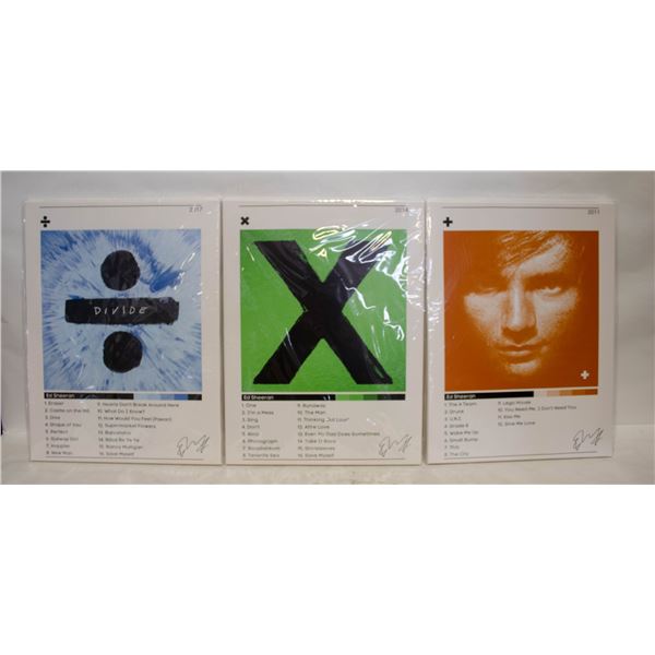 3 NEW ED SHEERAN, MUSIC ALBUM COVER