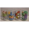 Image 1 : 4 VINTAGE 1980S MCDONALDS GLASSES