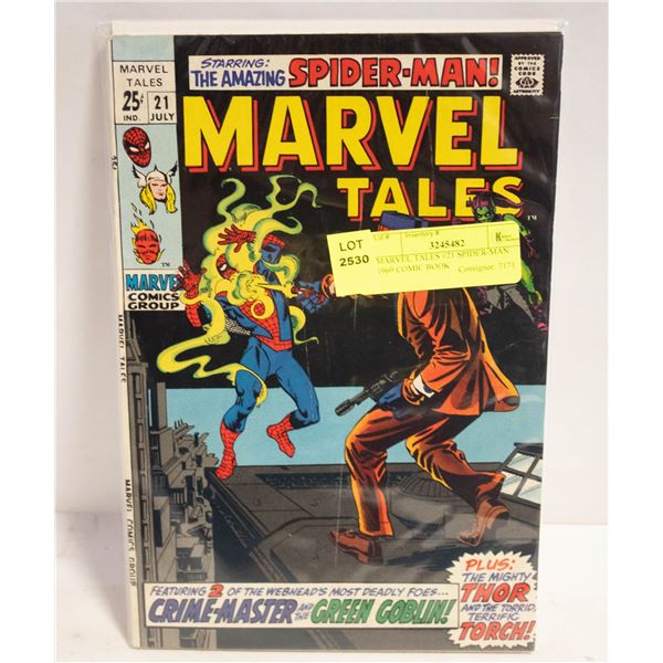 MARVEL TALES #21 SPIDER-MAN 1969 COMIC BOOK