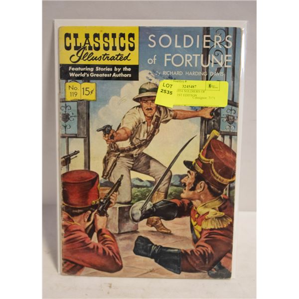 VINTAGE 1954 SOLDIERS OF FORTUNE 1ST EDITION
