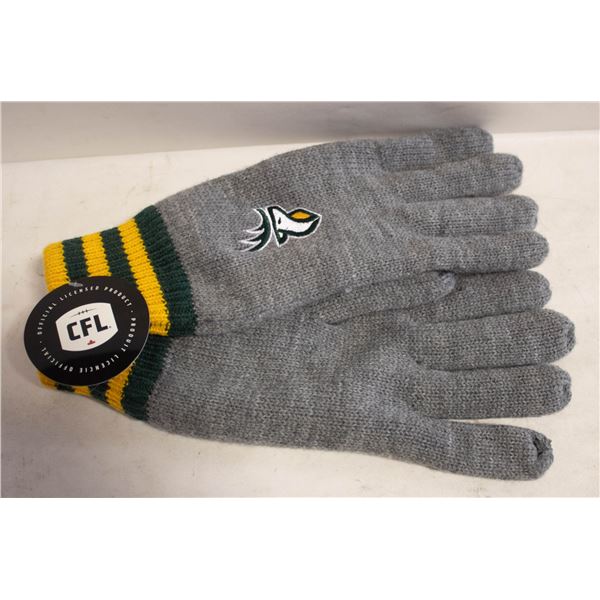 NEW PAIR OF EDMONTON ELKS GLOVES