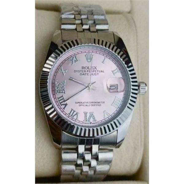 NEW REPLICA R0LEX QUARTZ "DATEJUST" WATCH