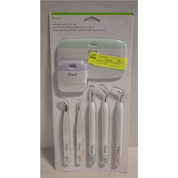 NEW SEALED CRICUT ESSENTIAL VINYL TOOL SET